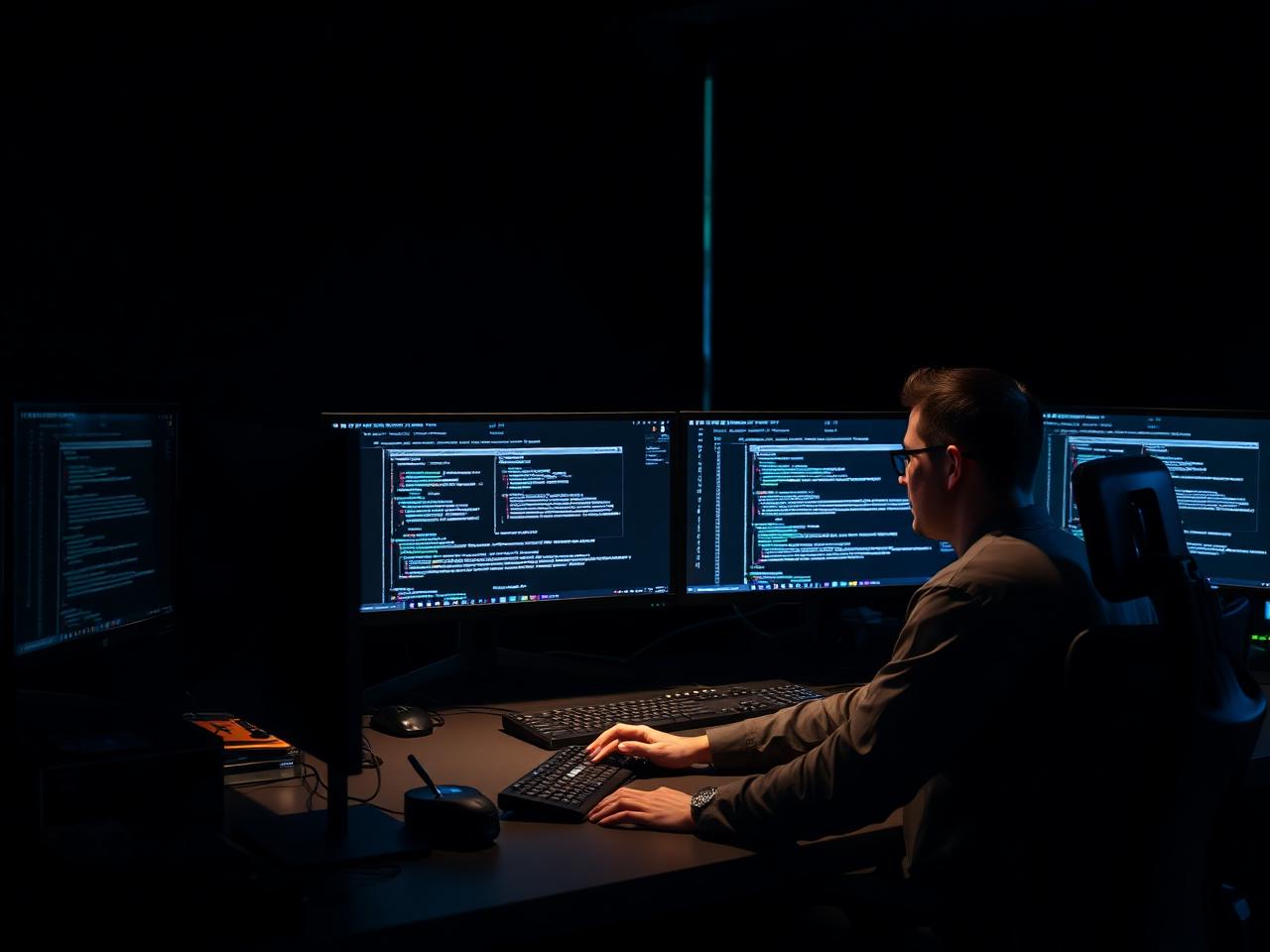 Engineering team at work